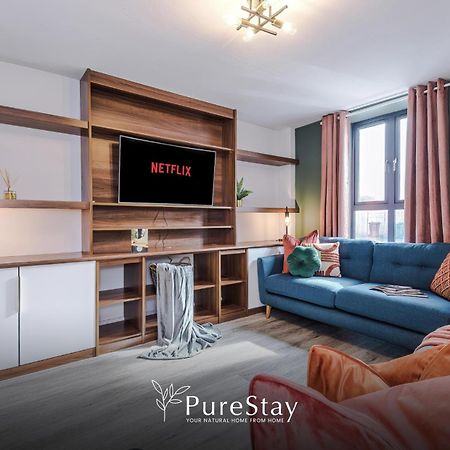 Stunning Five Bedroom Manchester House With Free Parking By Purestay Short Lets & Serviced Accommodation Екстериор снимка