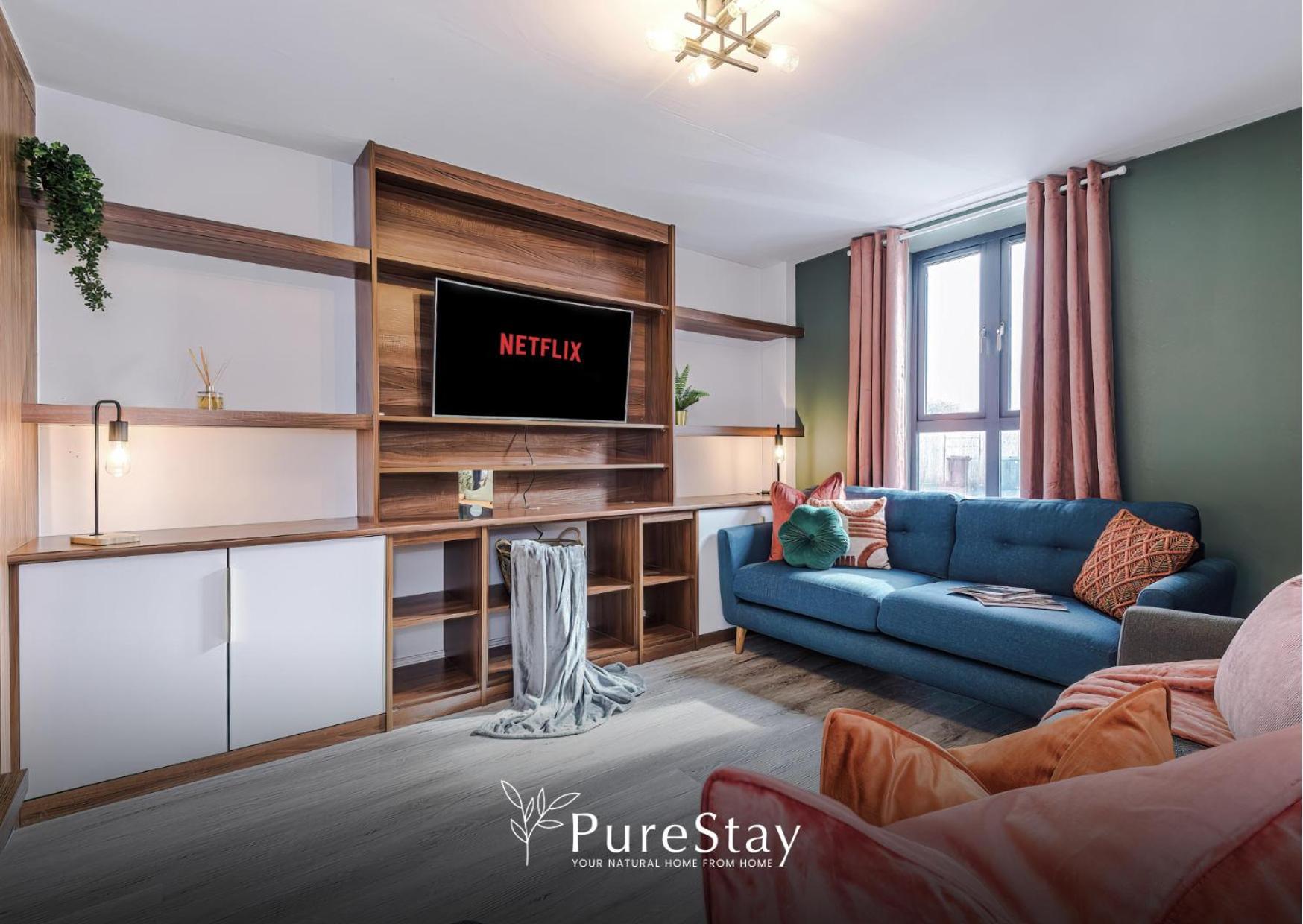 Stunning Five Bedroom Manchester House With Free Parking By Purestay Short Lets & Serviced Accommodation Екстериор снимка