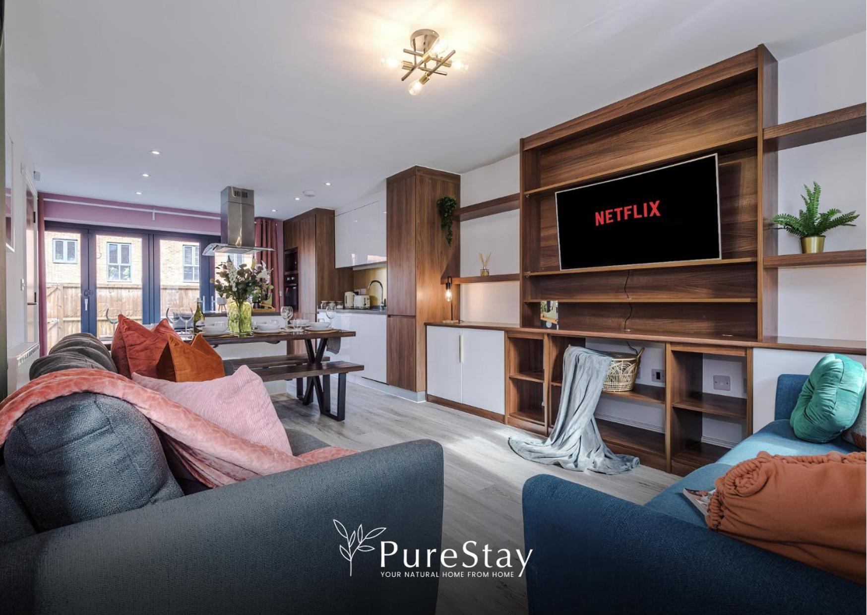 Stunning Five Bedroom Manchester House With Free Parking By Purestay Short Lets & Serviced Accommodation Екстериор снимка